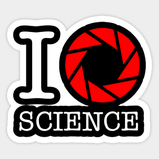 I Love Science Sticker